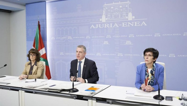 ep el lehendakari inigo urkullu en su comparecencia en la diputacion permanente del parlamento vasco