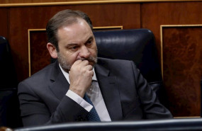 ep el ministro de transporte y movilidad jose luis abalos durante un pleno celebrado en el congreso
