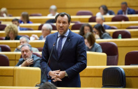 ep el ministro de transportes y movilidad sostenible oscar puente interviene en el senado a 12 de