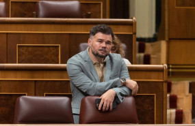 ep el portavoz de erc en el congreso gabriel rufian durante una sesion de control al gobierno en el ep el portavoz de erc en el congreso gabriel rufian durante una sesion de control al gobierno en el