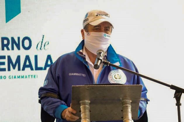 ep el presidente de guatemala alejandro giammattei con mascarilla por la pandemia de coronavirus ep el presidente de guatemala alejandro giammattei con mascarilla por la pandemia de coronavirus