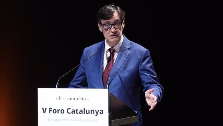 El presidente de la Generalitat, Salvador Illa. | DAVID ZORRAKINO - EUROPA PRESS ep el presidente de la generalitat salvador illa 20250616115503