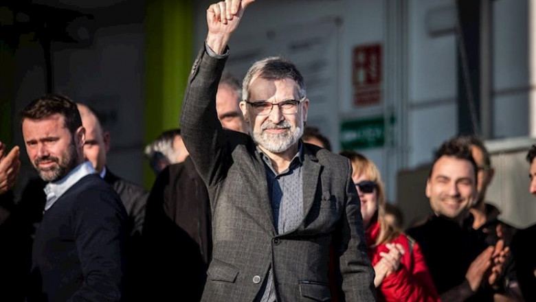 El presidente de Òmnium, Jordi Cuixart, en su empresa en Sentmenat (Barcelona) | PAU VENTEO - EUROPA PRESS ep el presidente de mnium jordi cuixart en su empresa en sentmenat barcelona
