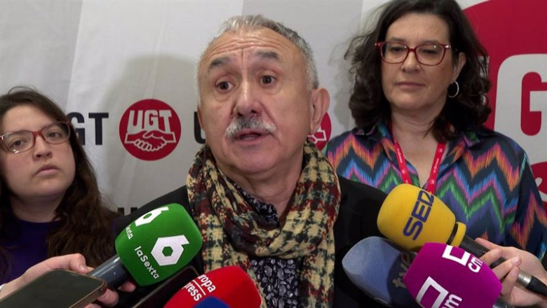 ep el secretario general de ugt pepe alvarez en declaraciones a medios durante el ix congreso de ugt ep el secretario general de ugt pepe alvarez en declaraciones a medios durante el ix congreso de ugt