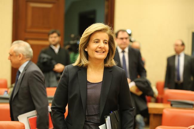 Fátima Báñez, ministra de Empleo y Seguridad Social ep fatima banez comparece comision empleo seguridad social