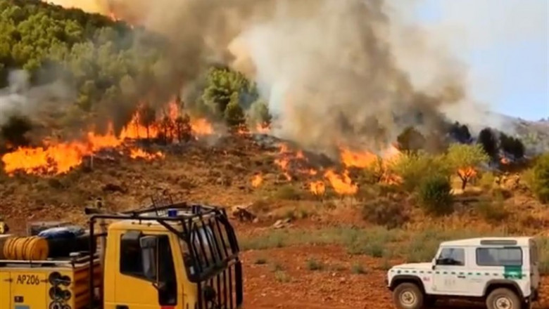 INFOCA ep fuego tecnicoperimetrarincendiosierragador originadoterque almeria