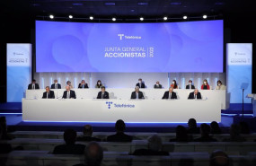 ep junta de accionistas de telefonica celebrada este viernes 8 de abril en madrid