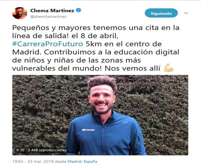 La Carrera ProFuturo para luchar contra la brecha digital y educativa se celebra | CARRERA PROFUTURO ep la carrera profuturolucharla brecha digitaleducativacelebra