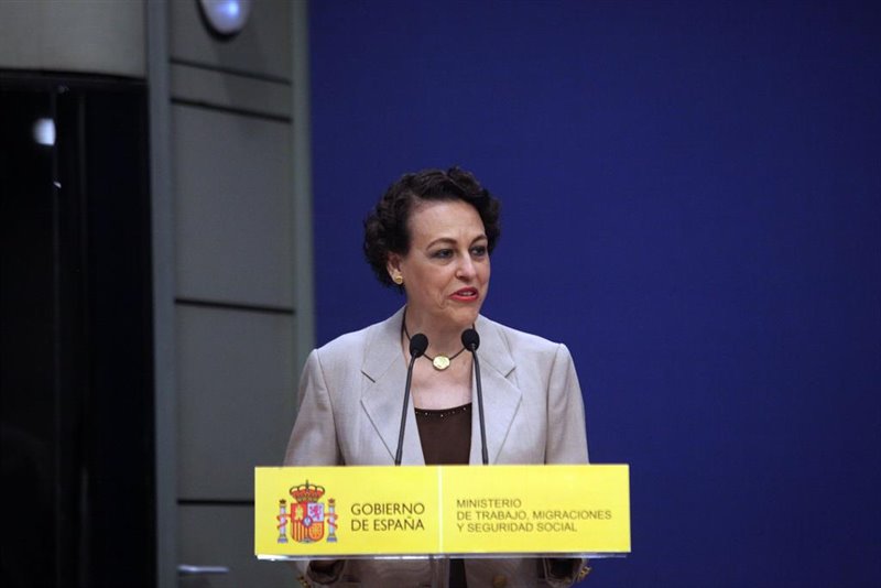 ep la ministra de trabajo magdalena valerio