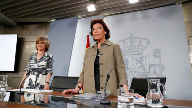 ep la ministra portavoz yeducacionformacion profesionalfunciones isabel celaa yministrasanidad consumobienestar socialfunciones maria luisa carcedo comparecenlos medioscomunicacionla reunionconsejomini