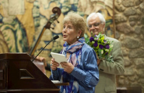 ep la poeta luz pozo garza fallecida a los 97 anos en un acto de homenaje de la real academia galega