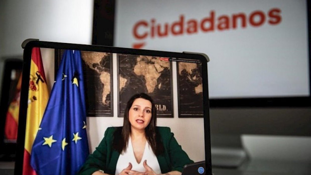 ep la presidenta de ciudadanos y portavoz en el congreso ines arrimadas en una rueda de prensa 20200504163713