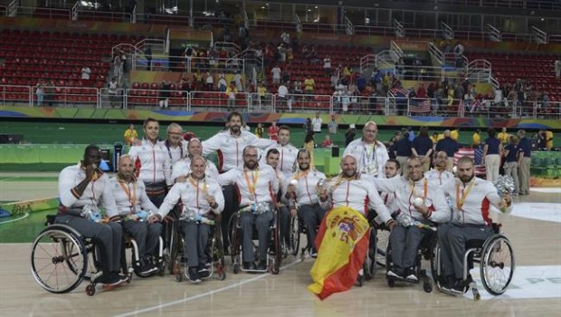 ep la seleccion espanolabaloncestosillaruedassu plata