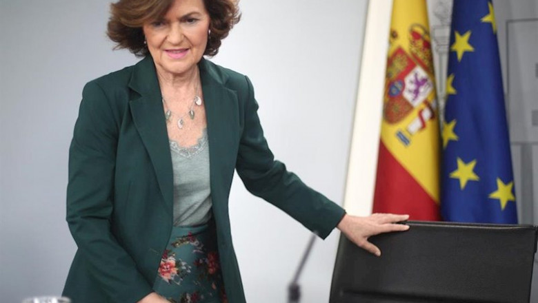 ep la vicepresidenta del gobierno ministra de la presidencia relaciones con las cortes e igualdad en 20191031144305 ep la vicepresidenta del gobierno ministra de la presidencia relaciones con las cortes e igualdad en 20191031144305