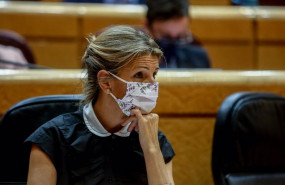 ep la vicepresidenta segunda y ministra de trabajo y economia social yolanda diaz durante una sesion