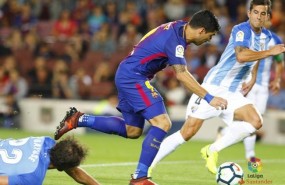 ep luis hernandez jugadormalaga ante luis suarez