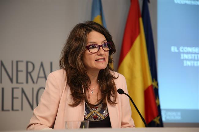 Mónica Oltra en una imagen reciente | GVA ep monica oltrauna imagen reciente
