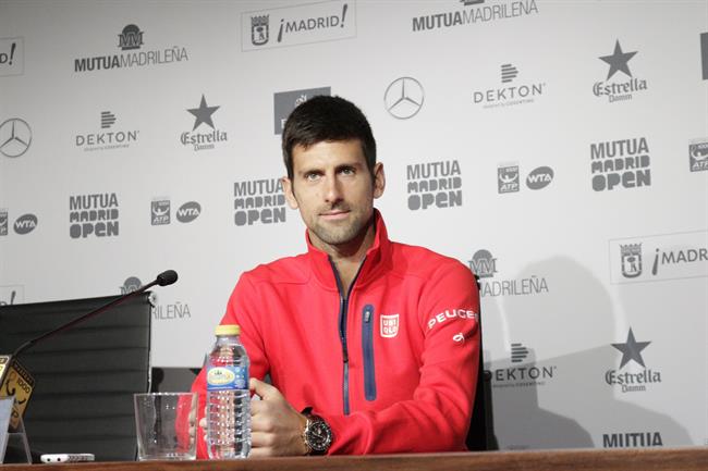 ep novak djokovicruedaprensamutua madrid open