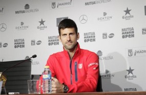 ep novak djokovicruedaprensamutua madrid open