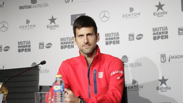 ep novak djokovicruedaprensamutua madrid open