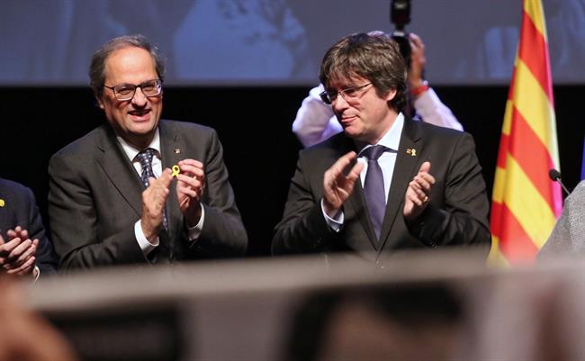 ep presidentela generalitat quim torra yexpresidente carles puigdemont