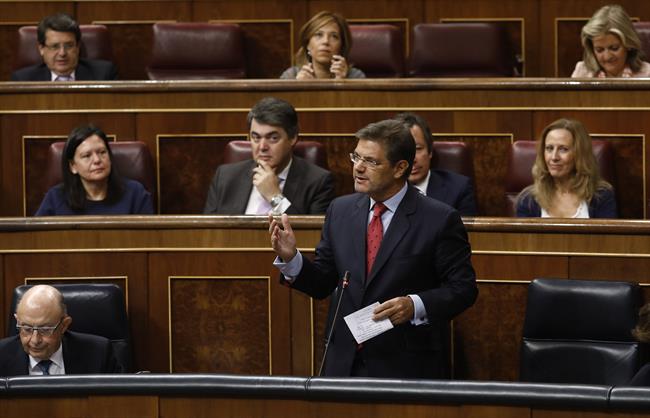 Rafael Catalá, en la sesión de control | EUROPA PRESS ep rafael catala ensesioncontrol 20180120150201