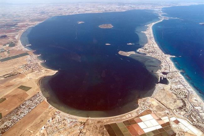 Vista aérea del Mar Menor | AYUNTAMIENTO CARTAGENA ep vista aereamar menor