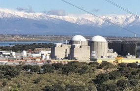 ep vista de la central nuclear de almaraz caceres