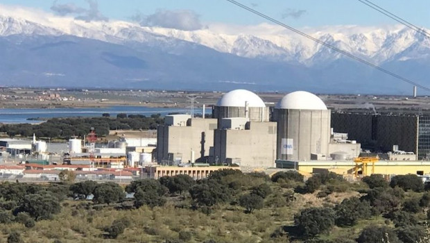 ep vista de la central nuclear de almaraz caceres