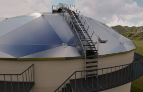 instalacin de domo de aluminio de tac enviro