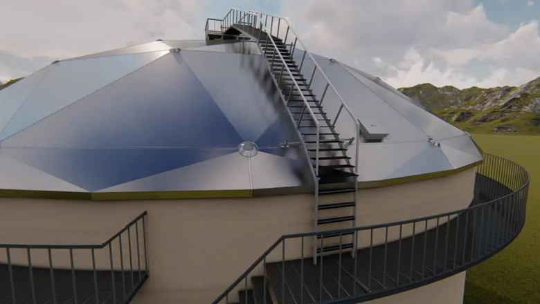instalacin de domo de aluminio de tac enviro