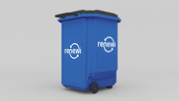 dl renewi residuos a productos reciclaje reutilizar esg verde sostenible residuos basura basura logo