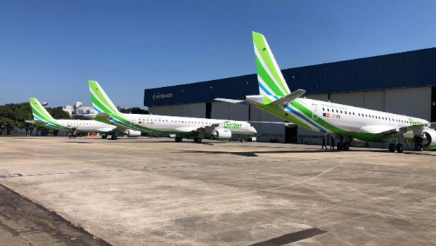 ep archivo   aviones embraer e195 e2 de binter