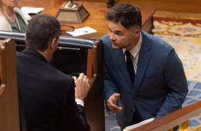 ep archivo   el presidente del gobierno pedro sanchez i y el portavoz de erc en el congreso gabriel