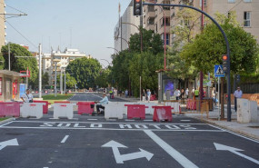 ep archivo   la avenida luis de morales tras la obra por la ampliacion del tranvia