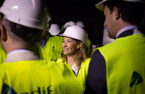 ep archivo   la ministra de transportes movilidad y agenda urbana raquel sanchez en su visita a las