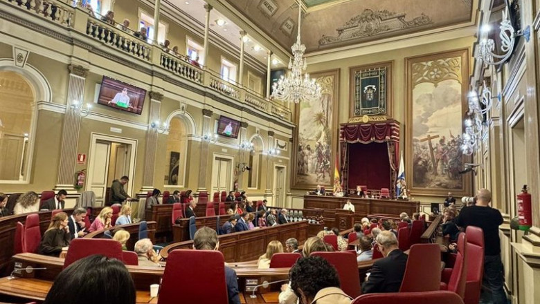 ep archivo   pleno del parlamento de canarias