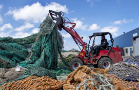 ep archivo   reciclaje de redes y cuerdas de pesca para su reutilizacion en piezas de plastico para