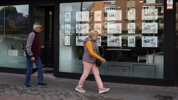 ep archivo   una inmobiliaria a 17 de octubre de 2024 en madrid espana