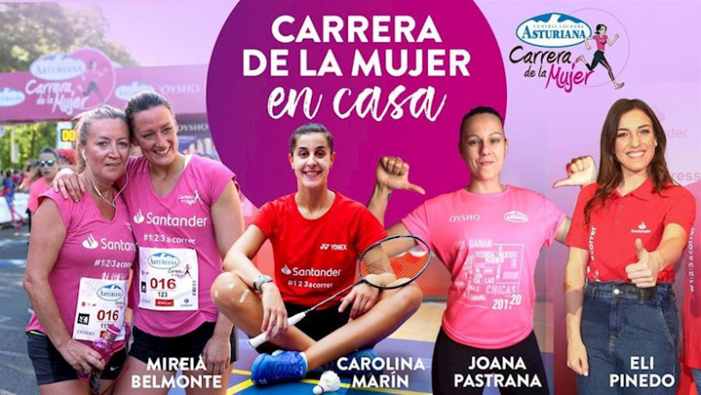 Cartel de la Carrera de la Mujer en casa | CARRERA DE LA MUJER ep cartel de la carrera de la mujer en casa