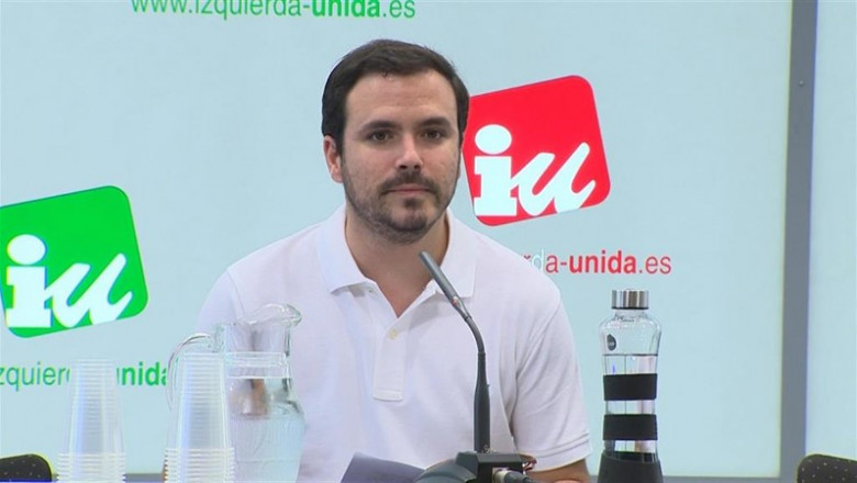 EUROPA PRESS - Archivo ep coordinador federalizquierda unida alberto garzon duranteruedaprensa previala reunionla coordinadora federalla formacion