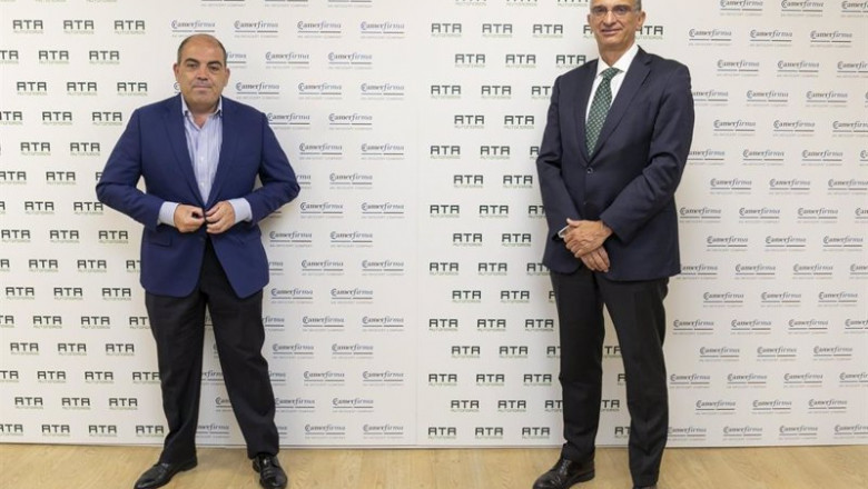 ep el consejero delegado de camerfirma alfonso carcasona y el presidente de ata lorenzo amor ep el consejero delegado de camerfirma alfonso carcasona y el presidente de ata lorenzo amor
