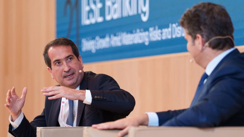 ep el country manager de bbva espana peio belausteguigoitia durante la segunda jornada del 21
