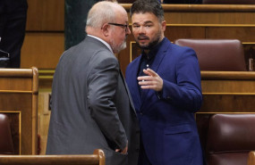 ep el diputado de erc joan capdevila i esteve i y el portavoz de erc en el congreso gabriel rufian d ep el diputado de erc joan capdevila i esteve i y el portavoz de erc en el congreso gabriel rufian d