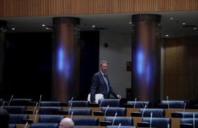 ep el diputado de jxcat ferran bel asiste a la comparecencia de la vicepresidenta tercera y ministra