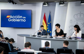 ep el ministro de derechos sociales consumo y agenda 2030 pablo bustinduy la ministra de inclusion