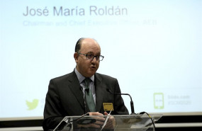 ep el presidente de aeb asociacion espanola de banca jose maria roldan