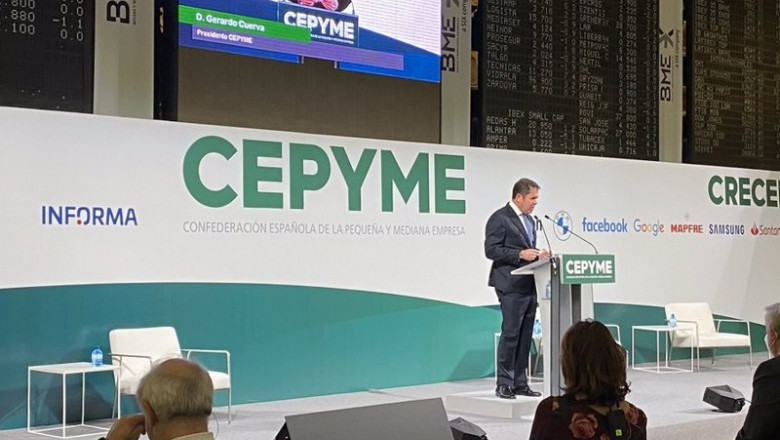 El presidente de Cepyme, Gerardo Cuerva | CEPYME - Archivo ep el presidente de cepyme gerardo cuerva 20210202131006