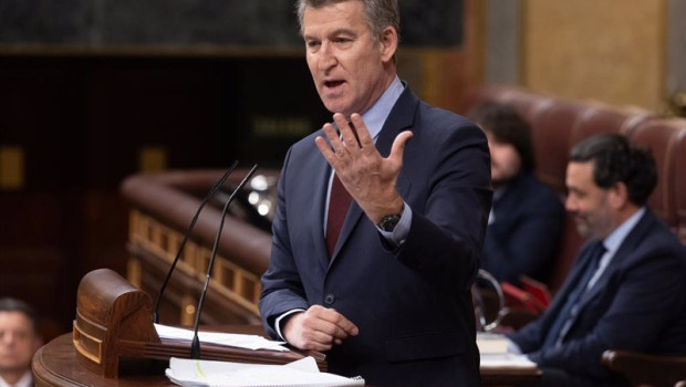 ep el presidente del pp alberto nunez feijoo interviene durante una sesion plenaria en el congreso ep el presidente del pp alberto nunez feijoo interviene durante una sesion plenaria en el congreso