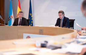ep el titular del gobierno gallego preside la reunion extraordinaria del consello de la xunta